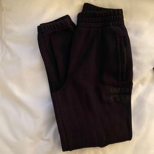 Black Alexander Wang Sweatpants